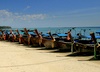 Long tail boat line - Thailand (ประเทศไทย) - Koh Phi Phi (หมู่เกาะพีพี)
